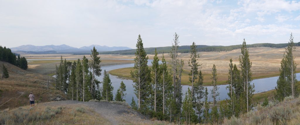 View of the Yellowstone River