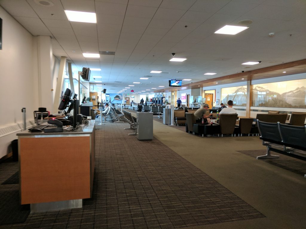 Juneau airport concourse