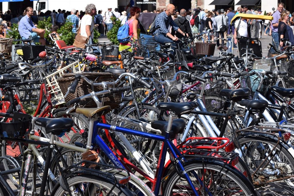 Bikes in Copenhagen