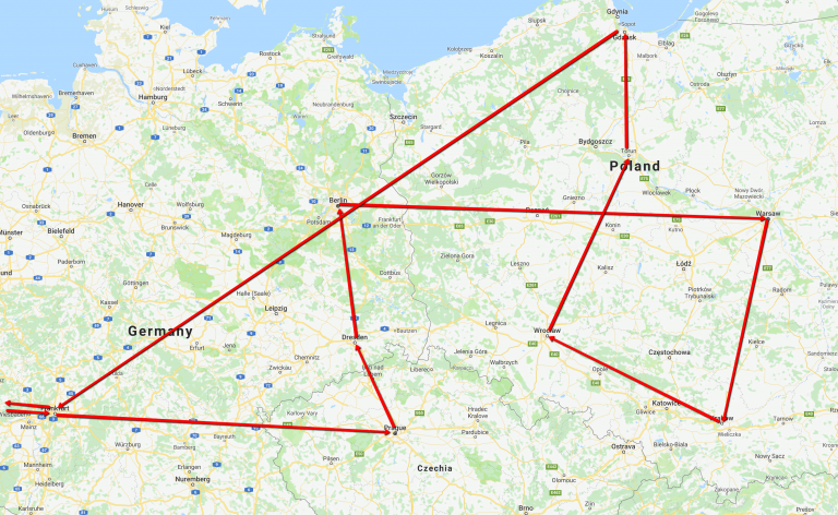 My (Updated) Central Europe Itinerary