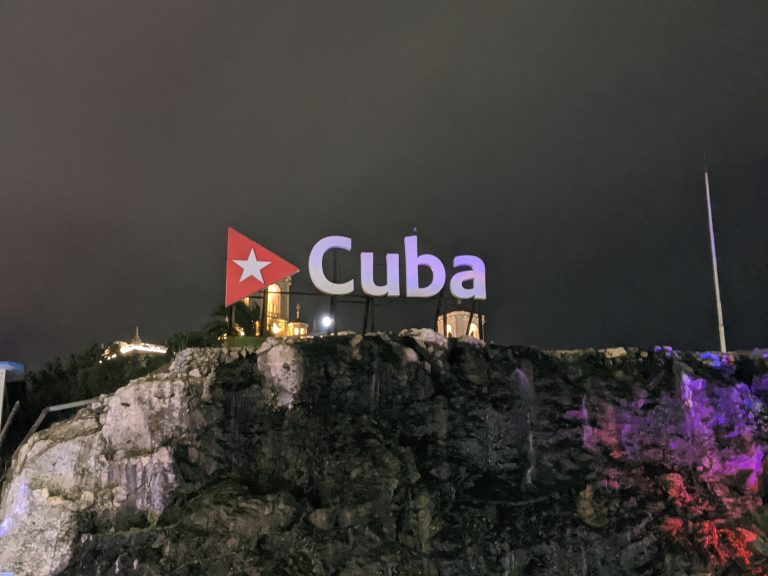 Cuba sign
