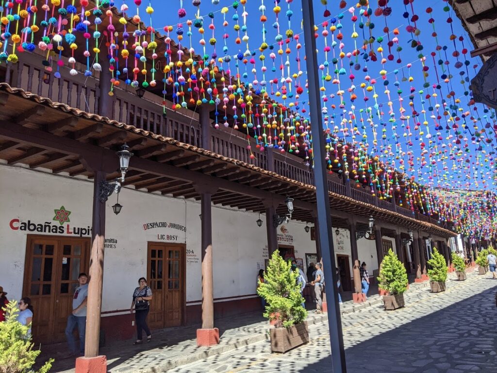 A street in Mazamitla