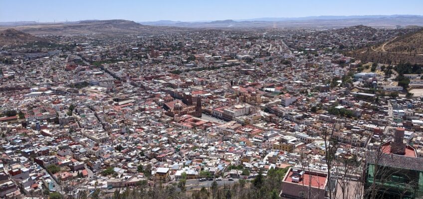 View of Zacatecas from Cerro de la Bufa
