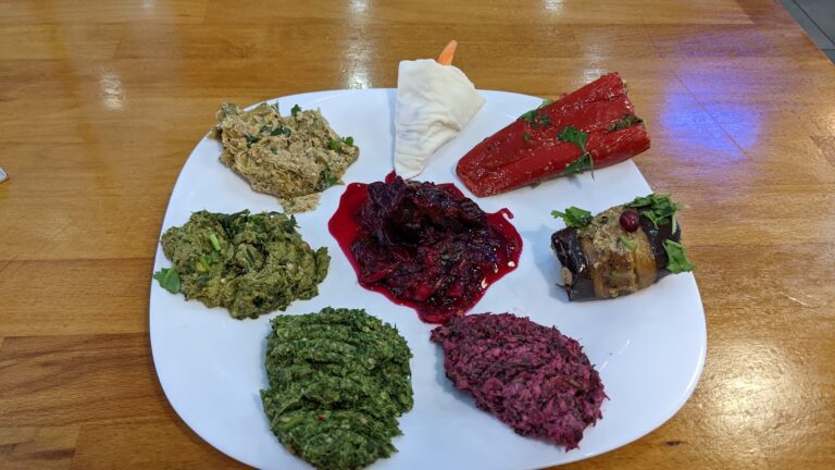 Summing up the Caucasus: Food