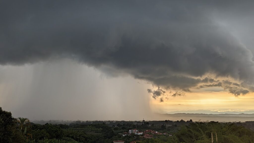 Storm clouds