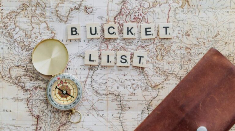 An obsolete bucket list