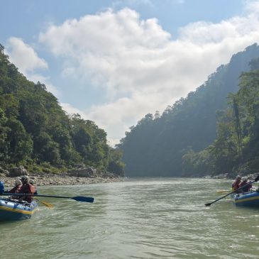 The Seti River: Rafting and Glamping