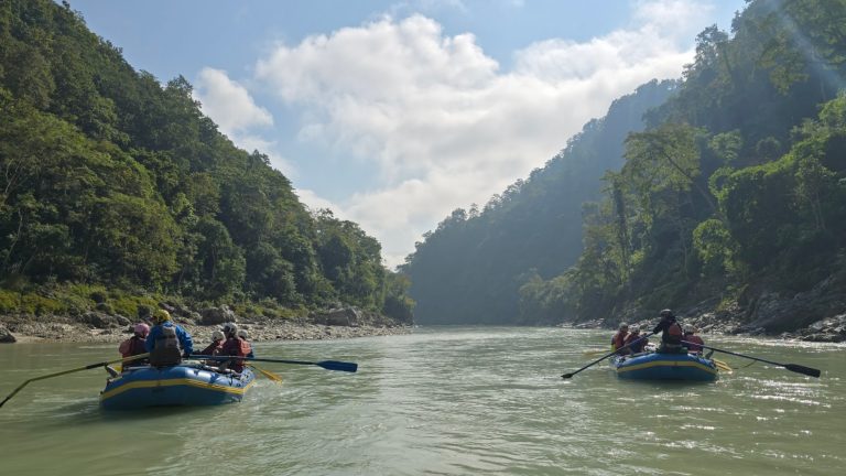 The Seti River: Rafting and Glamping