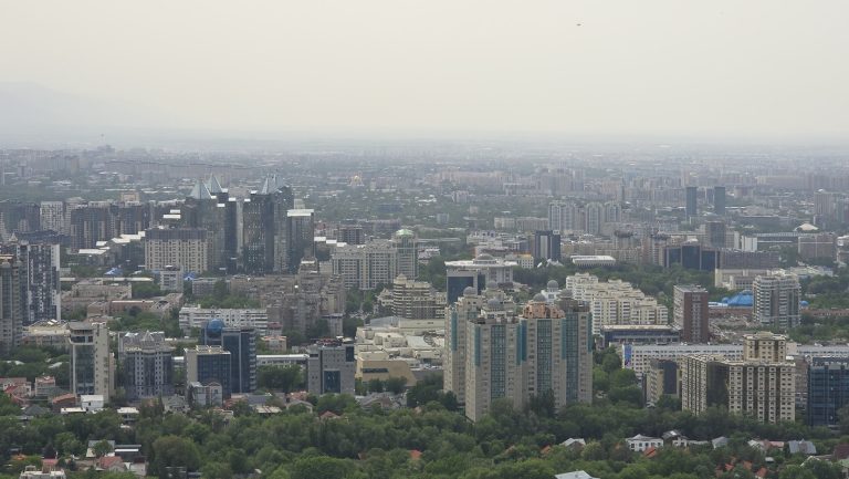 Quick stop in Almaty, and a Happy Reunion